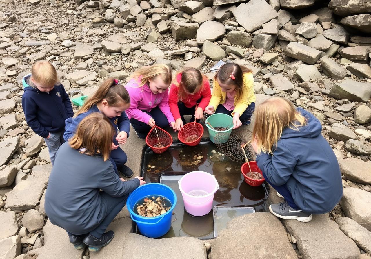 Pêche à pied & atelier biologie marine
